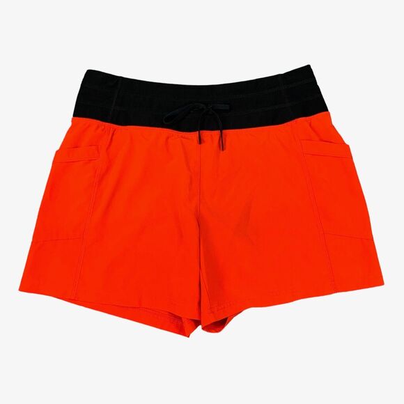 Lucy Short Womens S Small Red Revolution Run Lightweight Woven Built In Liner - Picture 1 of 12